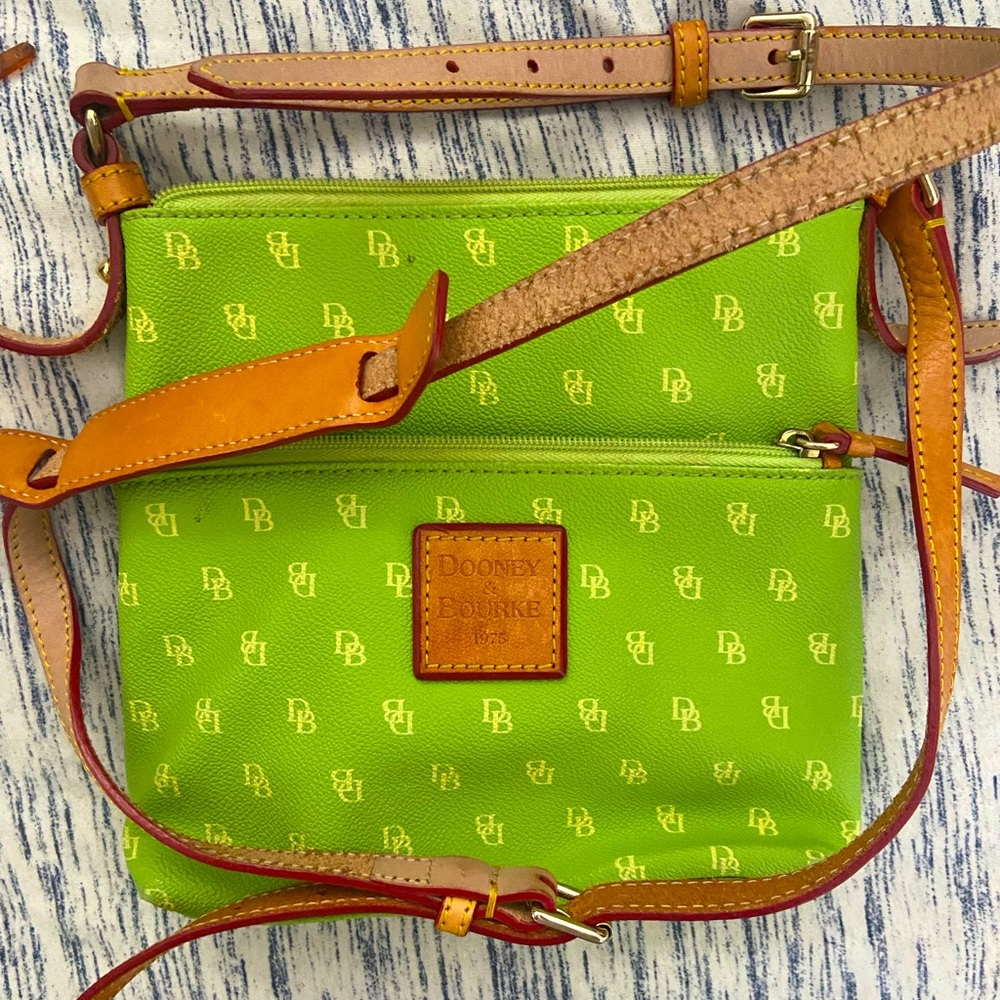 Dooney & Bourke Bright Green Crossbody Bag